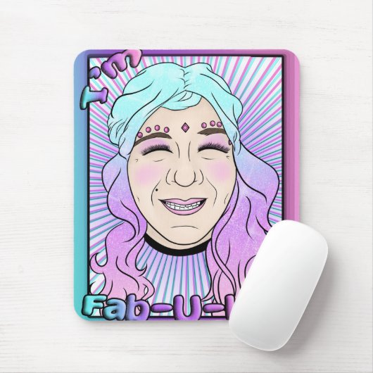 Fab-U-Las Mousepad van Zer0 Muismat (Met muis)