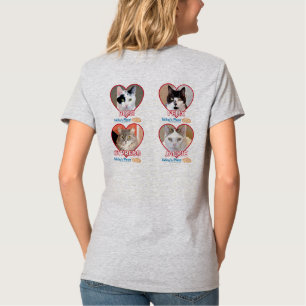 Fab Vier T-shirt - Felix, Jackie, Cypress, en Roos