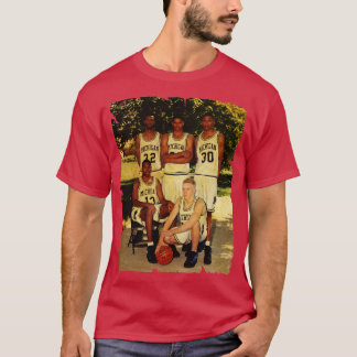 FAB Vijf  ontwerp van basketbal 5 T-shirt