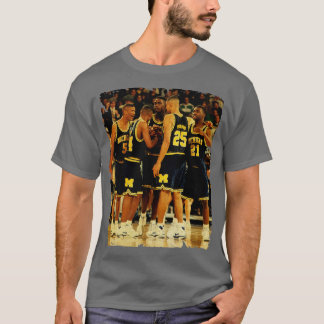 Fab Vijf  ontwerp van basketbal T-shirt
