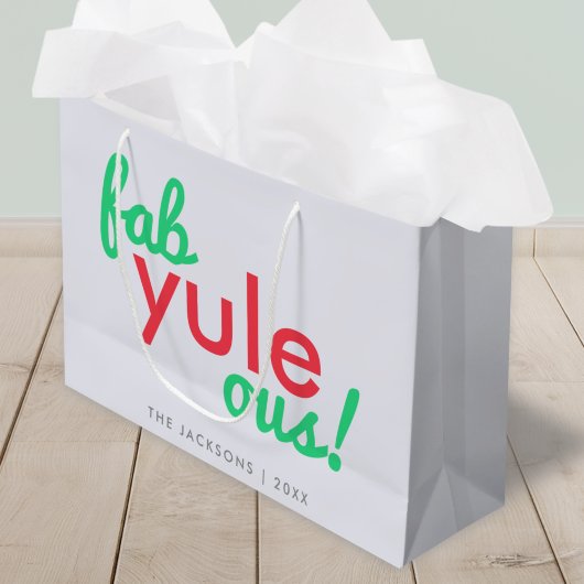 Fab Yule Ous | Fun Fab voor heerlijk kerststaartje Groot Cadeauzakje