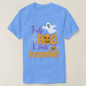 FabBooLous Accountant Funny Boo Ghost Halloween T-shirt (Design voorkant)