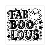 FabBOOlous - Ghosts met Glam Rubberstempel (Afrduk)