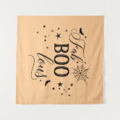 FabBOOlous Halloween orange Backdrop party Wandkleed (Voorkant (horizontaal))
