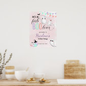 FabBOOlous Pastel Halloween Verjaardag Welkom Poster (Keuken)