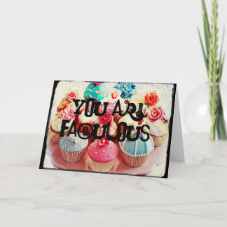 Fabelachtig wenskaart kaart