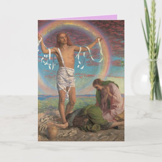 Fabelachtige Jesus door William Holman Hunt Kaart (Voorkant)