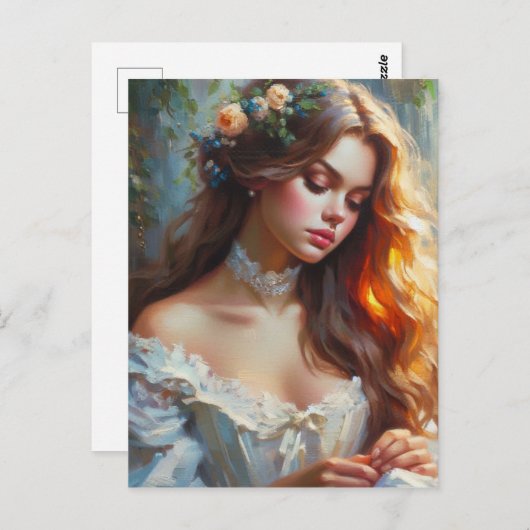 fabelachtige schoonheid briefkaart (Voorkant / Achterkant)