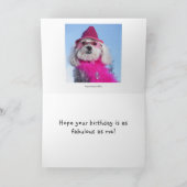 Fabelachtige Verjaardag Kaart (Binnen)