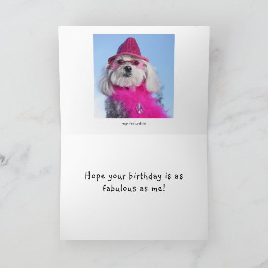 Fabelachtige Verjaardag Kaart (Binnen)