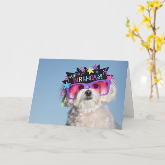 Fabelachtige Verjaardag Kaart (Gele Bloem)