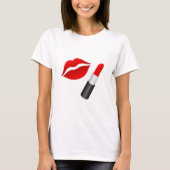 fabelrode lippen t-shirt (Voorkant)