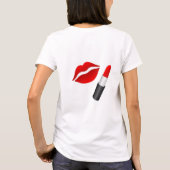 fabelrode lippen t-shirt (Achterkant)