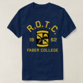 Faber College ROTC T-shirt (Design voorkant)