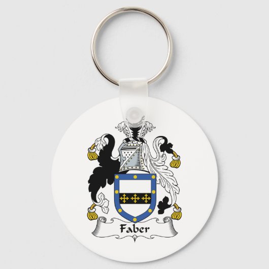 Faber Family Crest Sleutelhanger (Voorkant)