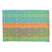 Faberge Geïnspireerd Roos Floral Folk Revival Pill Kussensloop (Voorkant)