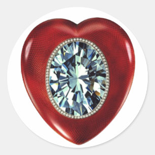 Faberge hart stickers