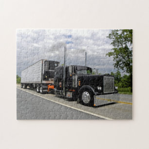 Faber's Peterbilt 379 Puzzle Legpuzzel