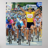 Fabian Cancellara Vroege Held Etappe 3 Tour de Fra Poster (Voorkant)