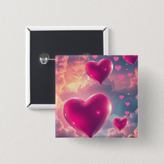 Fabian LOVE LOVE LOVE Button  (Voorkant /achterkant)