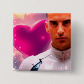Fabian Starr Digital Love Fan Button (Voorkant)