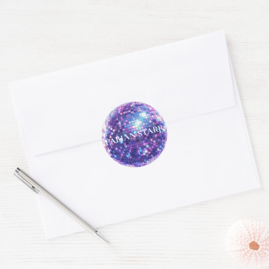 Fabian Starr Disco Bal Sticker (Envelop)