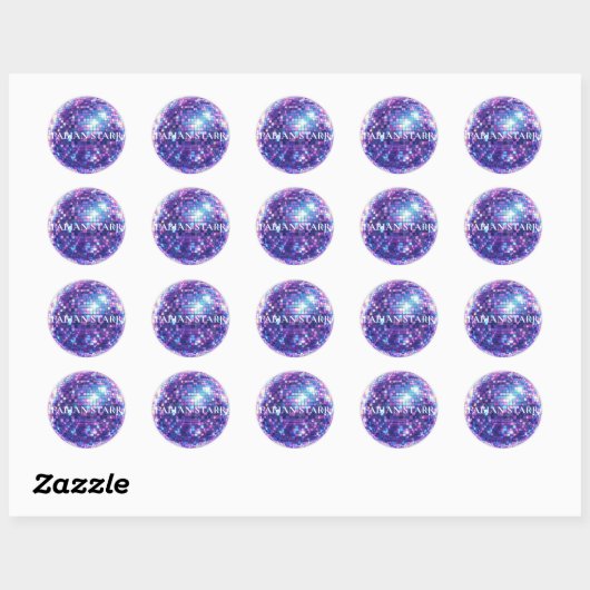 Fabian Starr Disco Ball Sticker (Vel)