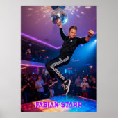 FABIAN STARR - DISCOBAL POSTER (Voorkant)