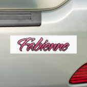 Fabienne fred roze Aufkleber Sticker (Op auto)