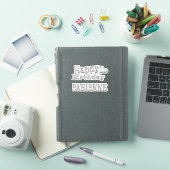 Fabienne Happy Birthday silver Aufkleber Sticker (iPad Cover)