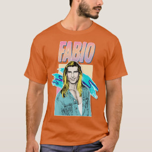 Fabio esthetische jaren '90 stijl ontwerp t-shirt