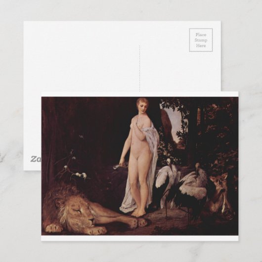 Fable door Gustav Klimt Briefkaart (Voorkant / Achterkant)