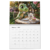 Fable Hollow Studio Schattige Dinosaurus Avonturen Kalender (Feb 2027)