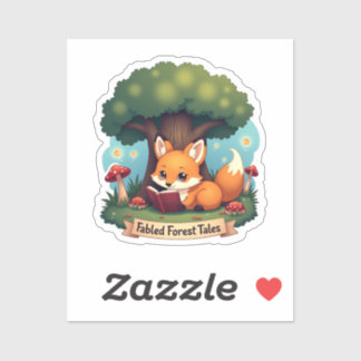 Fabled Forest Tales - Schattigee Fox Sticker