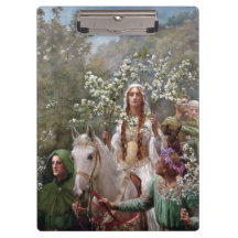 Fabled Queen Guinevere (by John Collier)