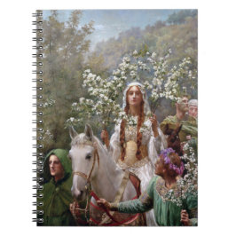 Fabled Queen Guinevere (by John Collier) Notitieboek
