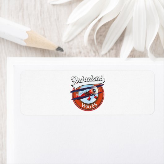 FABLYE Wales retro-achtige patch Metal Pri Etiket (Insitu)