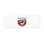 FABLYE Wales retro-achtige patch Metal Pri Etiket (Voorkant)