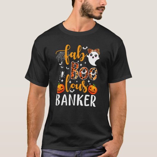 Faboolous Banker Loan Officer Halloween Costume Ba T-shirt (Voorkant)