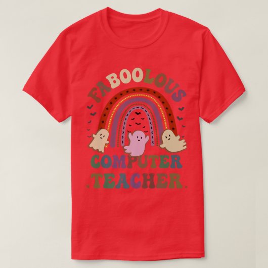 FaBOOlous COMPUTER-TEACHERkostuum Dit is mijn spul T-shirt (Design voorkant)