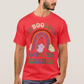 FaBOOlous COMPUTER-TEACHERkostuum Dit is mijn spul T-shirt