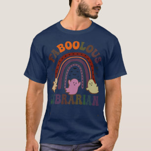 FABOOLOUS LIBRARIAN Costuum Dit is mijn angstaanja T-shirt