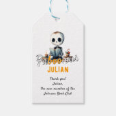 FaBOOlous Little BOO Baby Reader 1e Halloween Cadeaulabel (Voorkant)