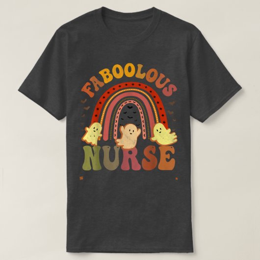  FABOOLOUS NURSE Costume Dit is mijn Scary V T-shirt (Design voorkant)