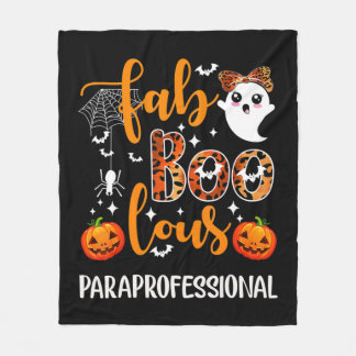 Faboolous Paraprofessional Fun Para Squad Happy Ha Fleece Deken