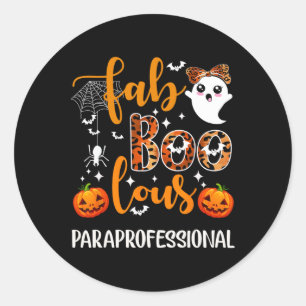Faboolous Paraprofessional Fun Para Squad Happy Ha Ronde Sticker