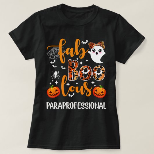 Faboolous Paraprofessional Fun Para Squad Happy Ha T-shirt (Design voorkant)