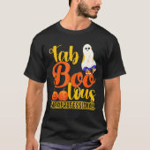 Faboolous Paraprofessional Halloween Boo Paraprofe T-shirt (Voorkant)