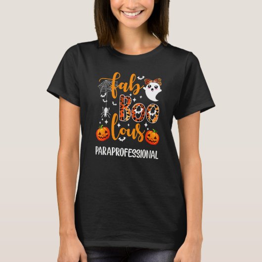 Faboolous Paraprofessionele Para Team Gelukkig Hal T-shirt (Voorkant)