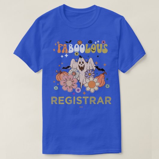 FABOOLOUS Registrar Costume Dit is mijn spoky Vibe T-shirt (Design voorkant)